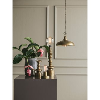 LAMPA WISZĄCA PHILADELPHIA 35 CM MOSIĄDZ